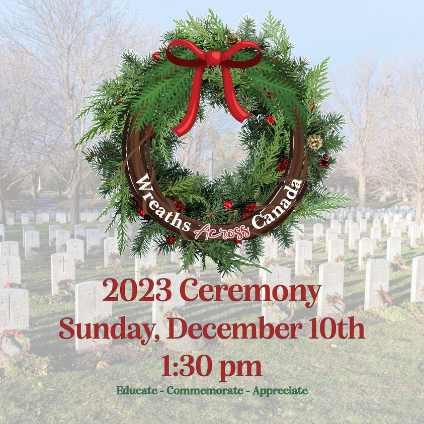 Donate today to help Wreaths Across Canada